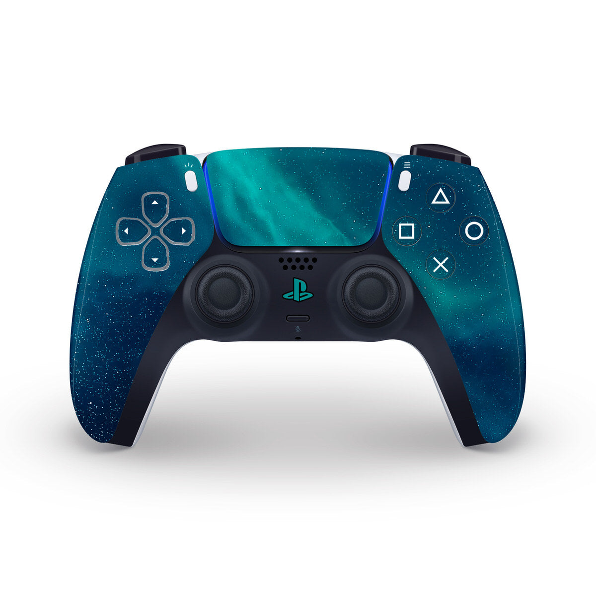 polar lights ps5 controller skin