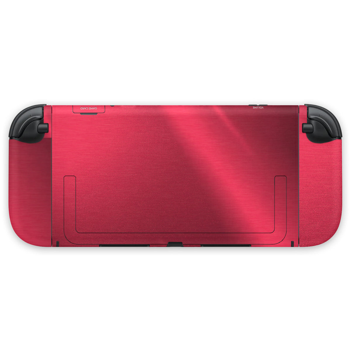 red steel nintendo switch 2 console & joycon skin