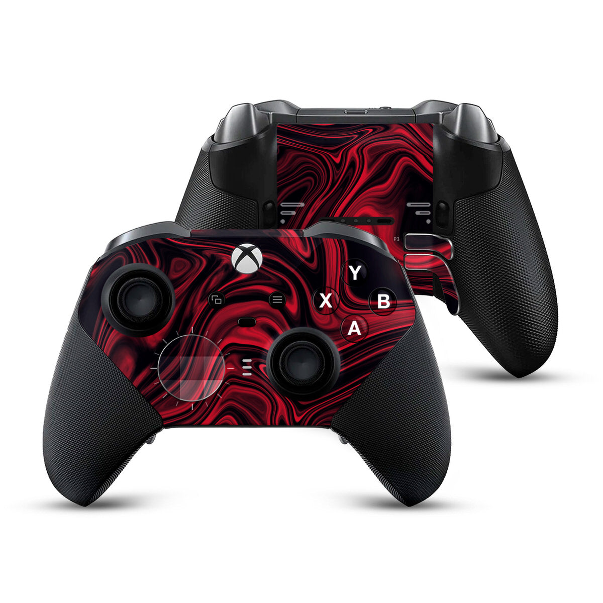 Ruby Liquid Marble Xbox Elite Controller Series 2 Skin