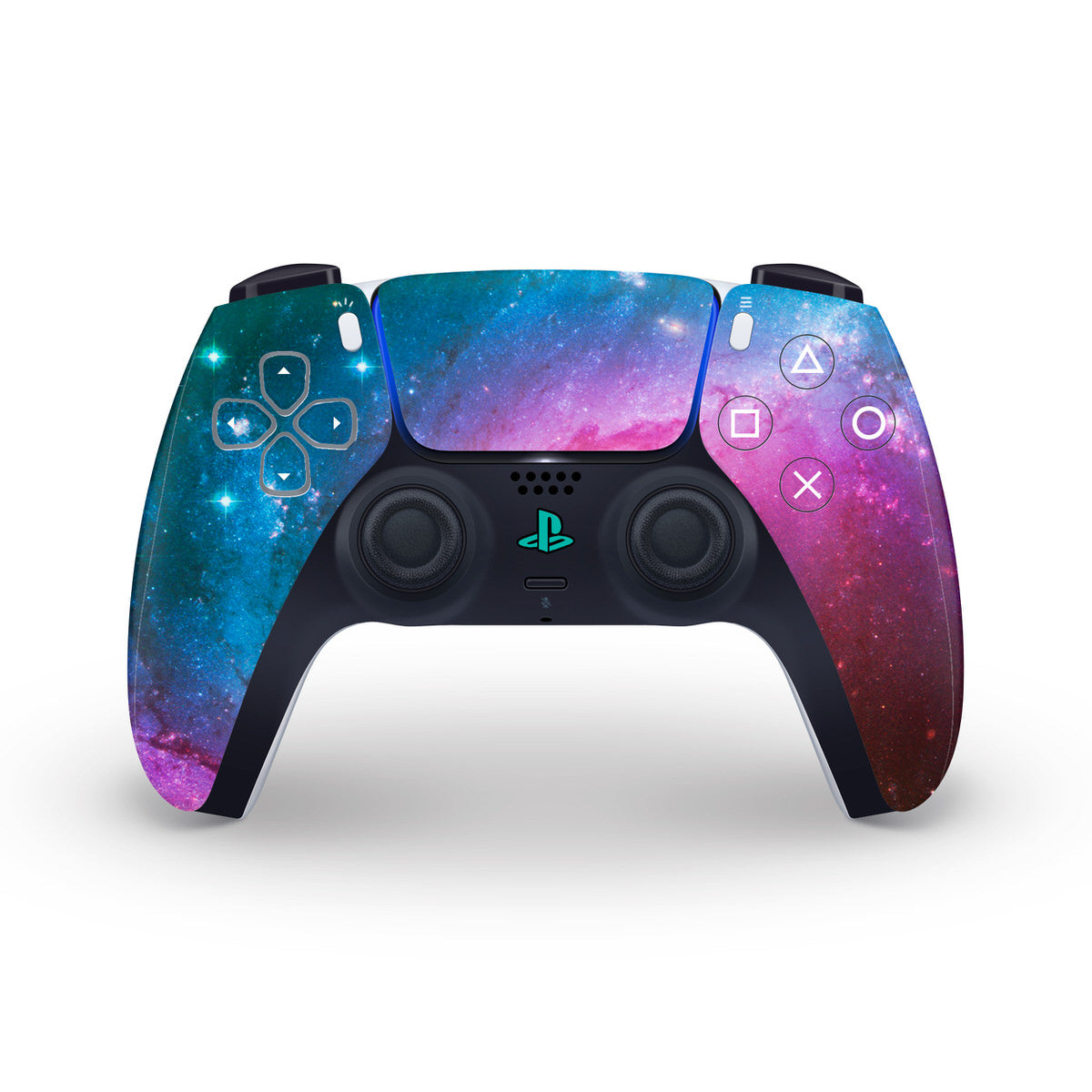 stellar spiral galaxy ps5 controller skin