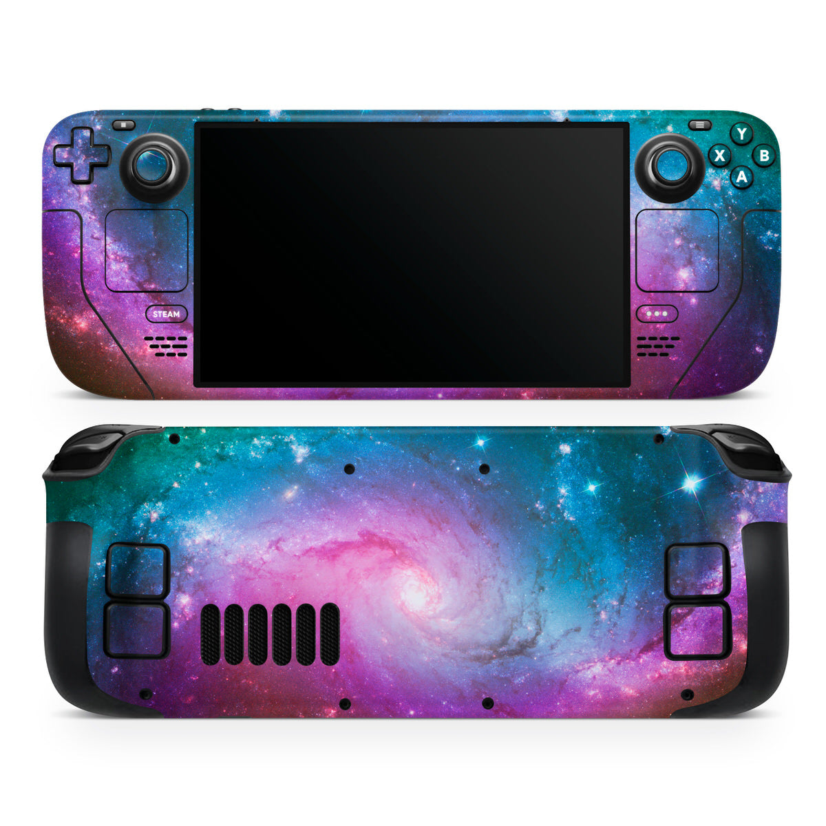 stellar spiral steam deck oled skin