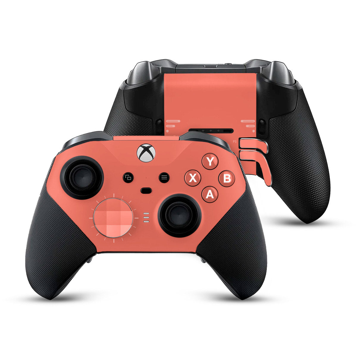 sunset coral xbox elite series 2 controller skin