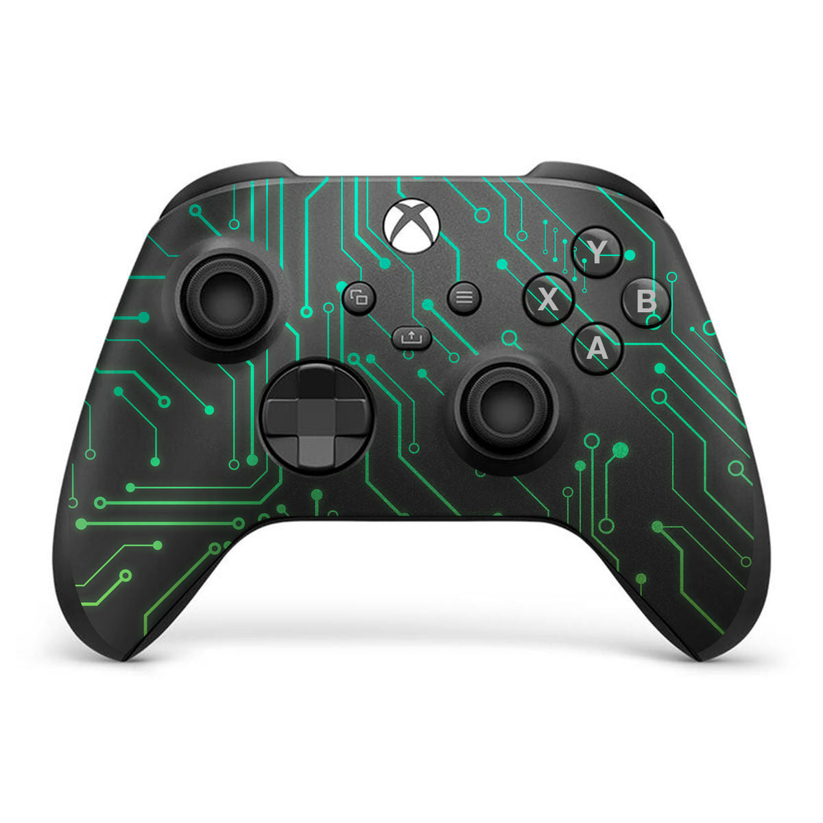 toxic cybernetic xbox series x controller skin