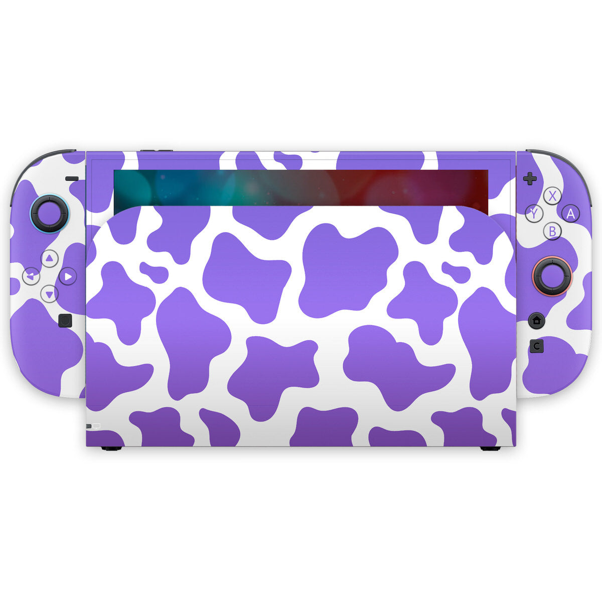violet moo moo nintendo switch 2 skin