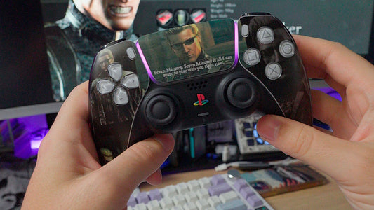 resident evil fan will love this custom wesker controller