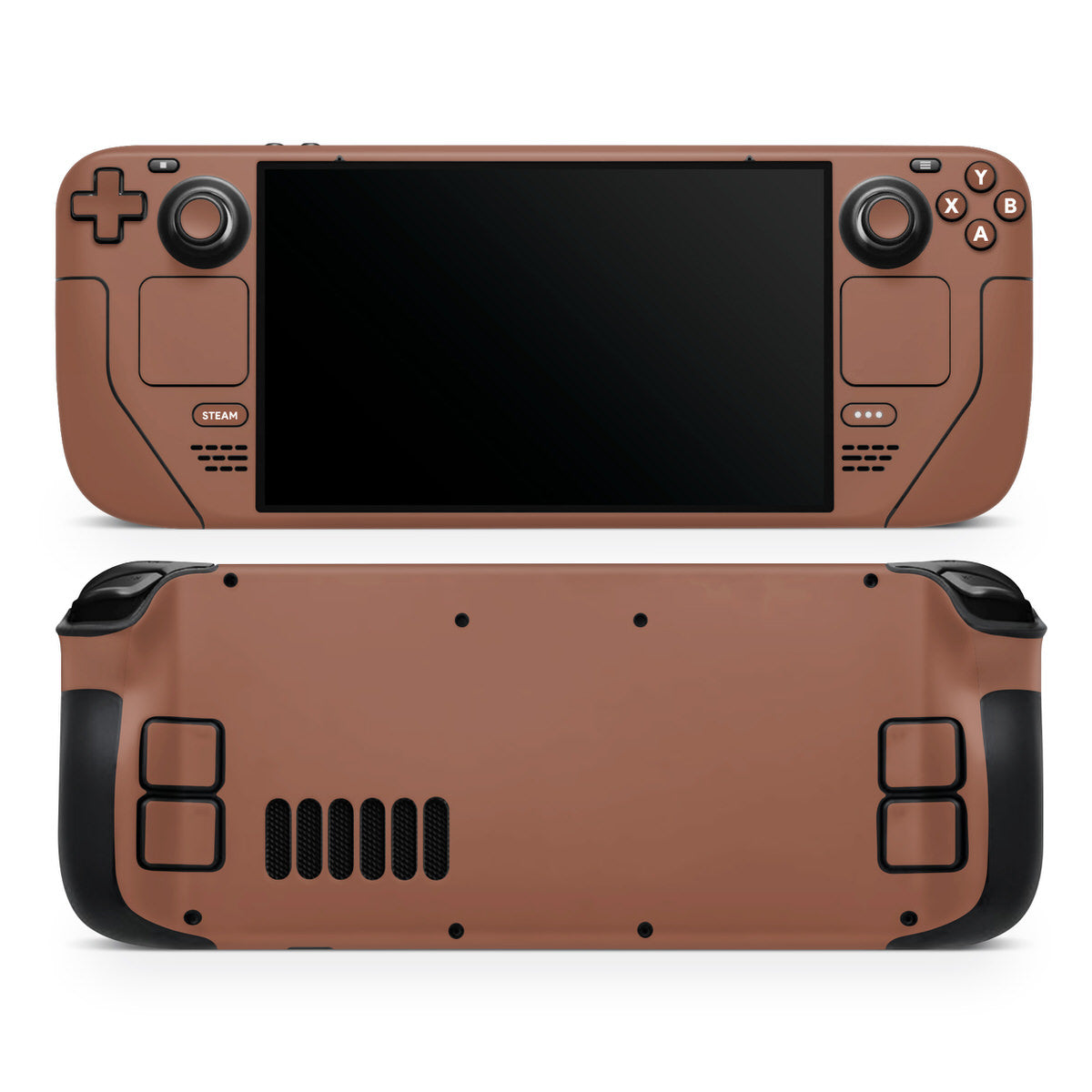 caffe brown steam deck oled & lcd skin