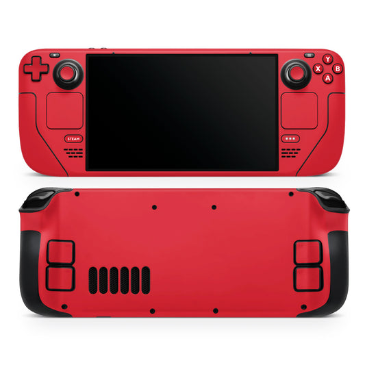 romantic red steam deck skin