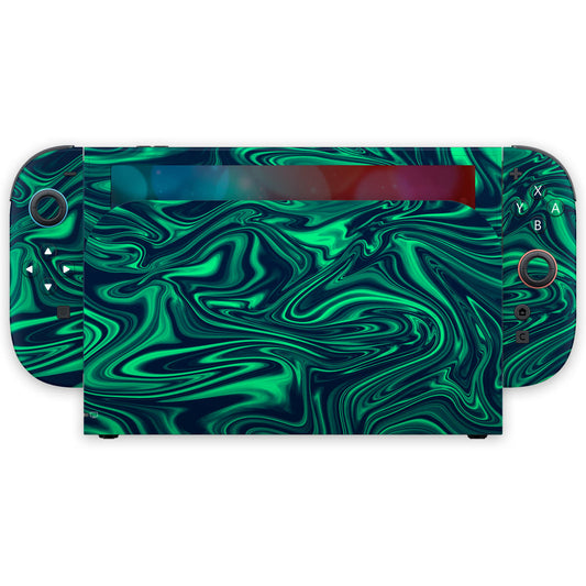 acid liquid marble nintendo switch 2 skin