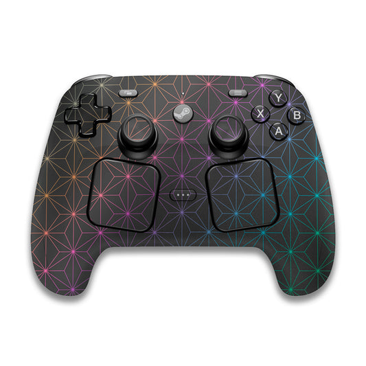 anodized asanoha steam controller skin