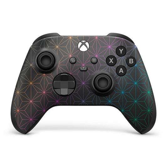 anodized asanoha xbox series x controller skin