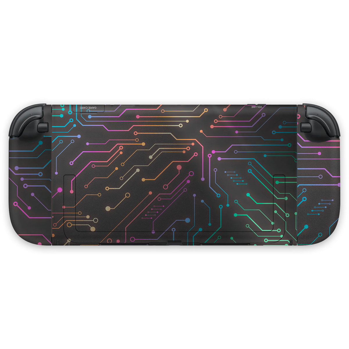 anodized cybernetic nintendo switch 2 console & joy con skin