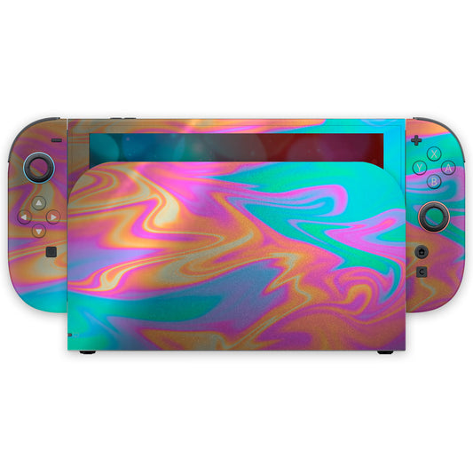 anodized liquid marble nintendo switch 2 skin