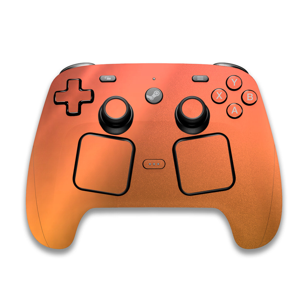 anodized orange steam controller skin