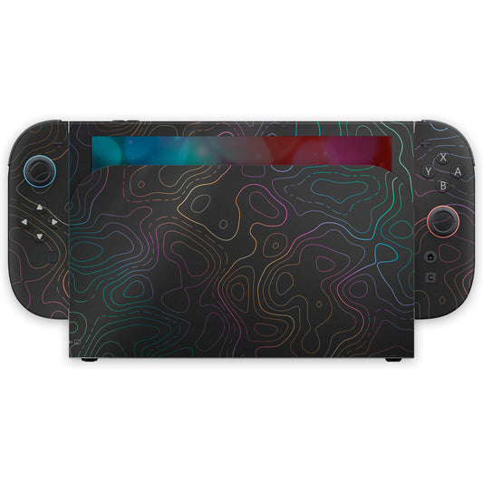 anodized topographic nintendo switch 2 skin