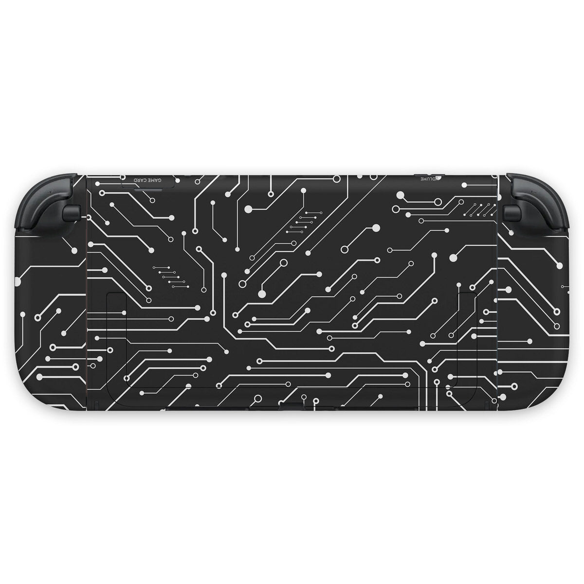 black cybernetic nintendo switch 2 console & joycon skins
