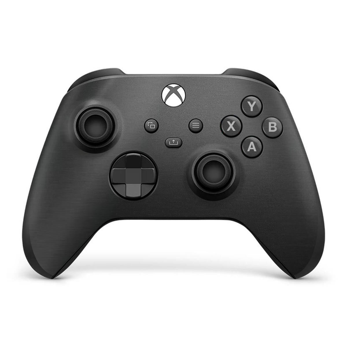 black steel xbox series x controller skin
