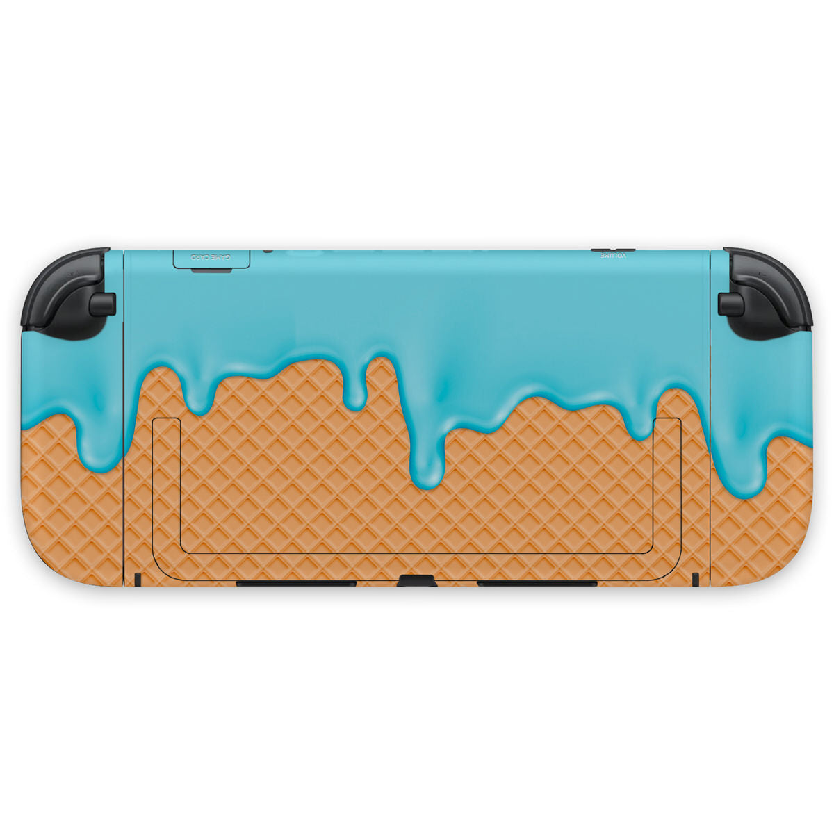 blue ice cream nintendo switch 2 console & joycon skin