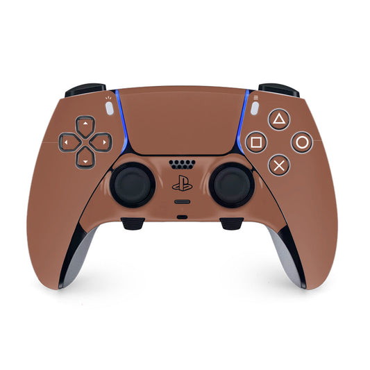 caffe brown ps5 dualsense edge controller skin