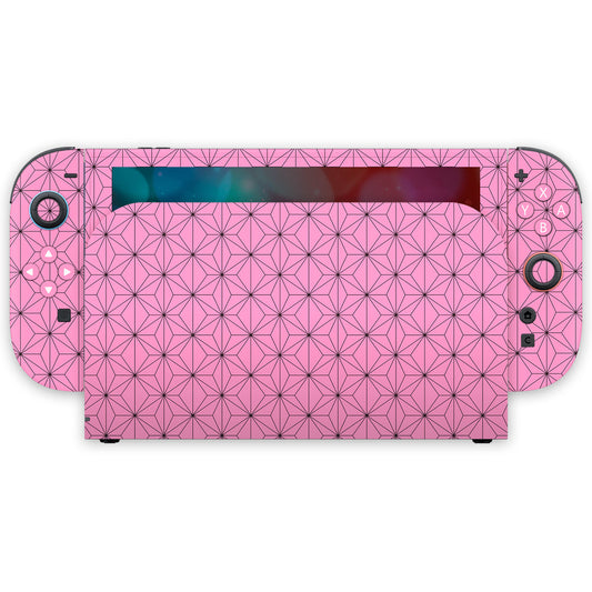 cherry asanoha nintendo switch 2 skins