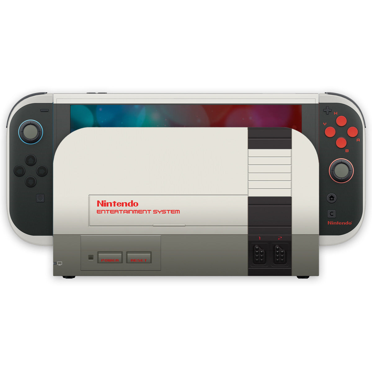 classic nes nintendo switch 2 skin