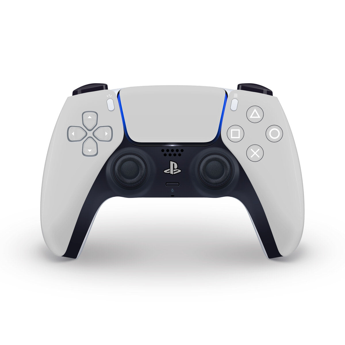 cold grey ps5 controller skin