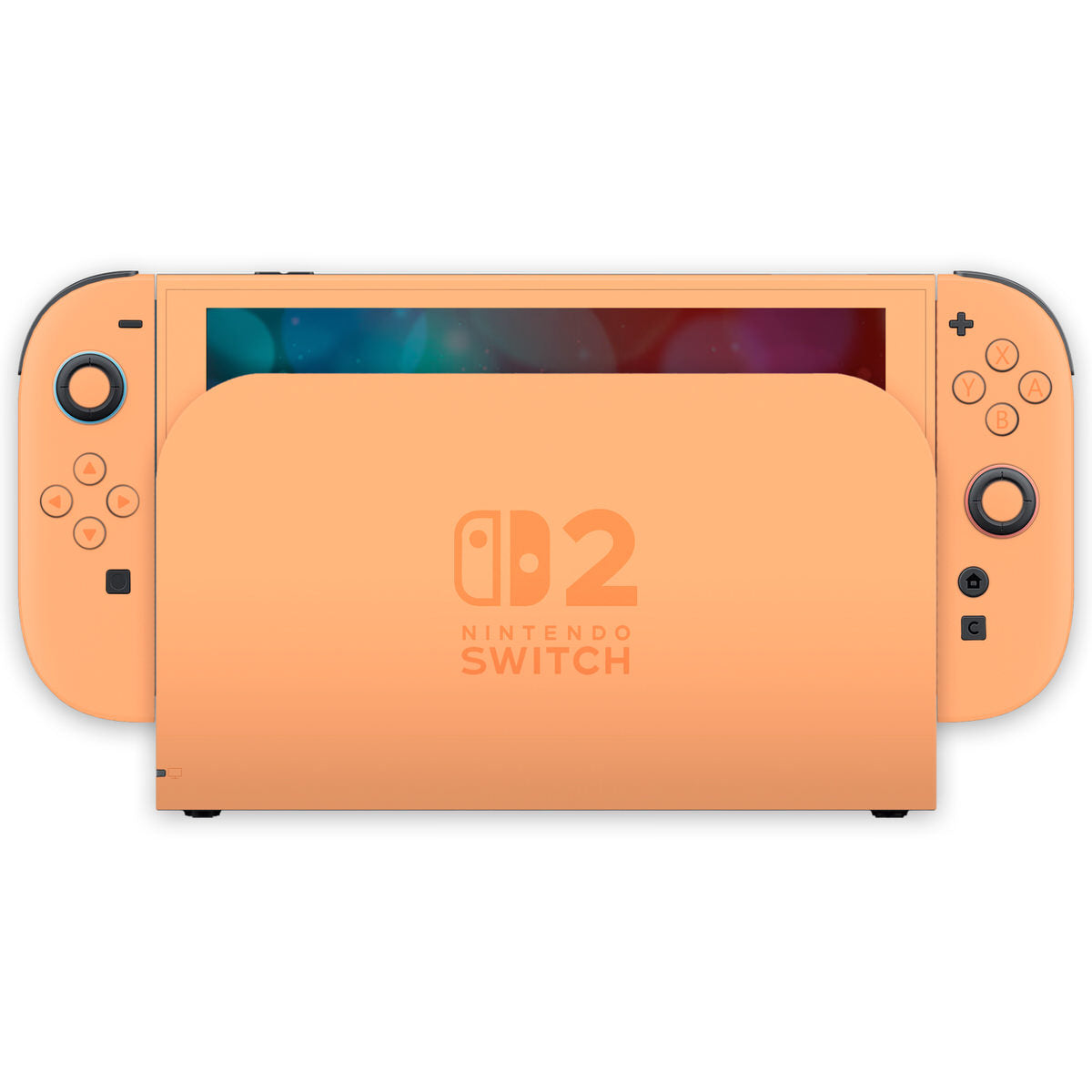 cozy apricot nintendo switch 2 skin