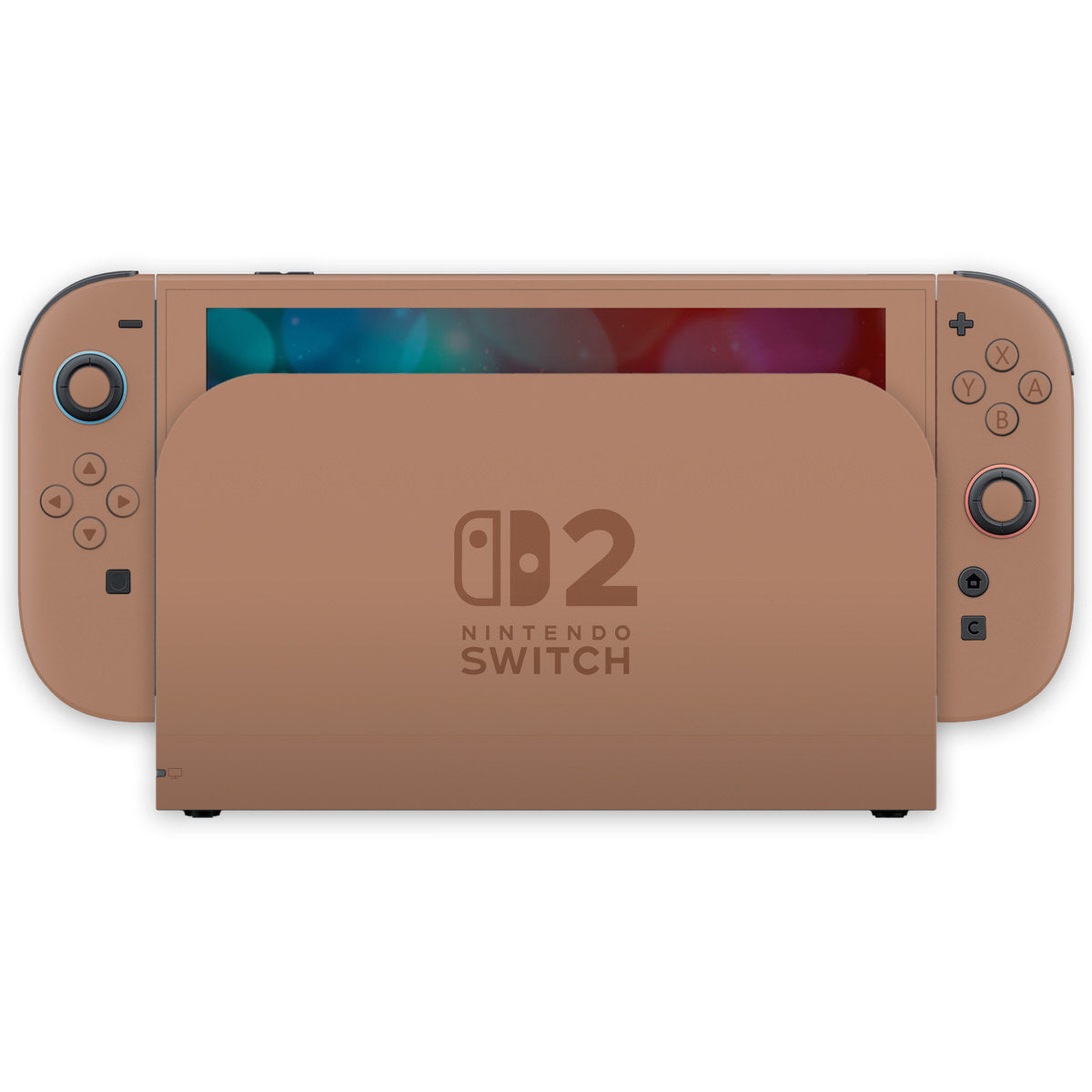 cozy brown nintendo switch 2 skin