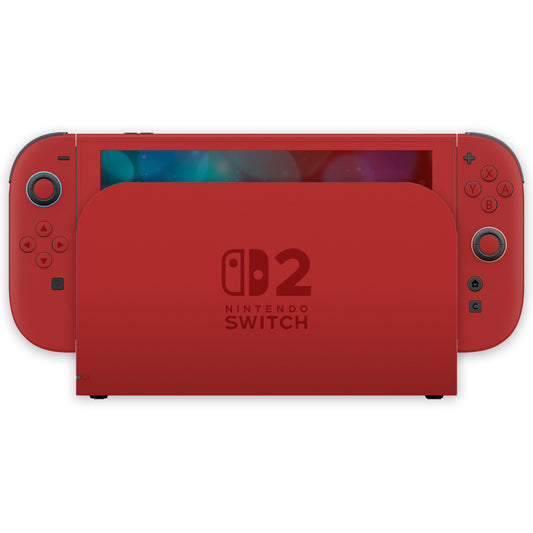 cozy red nintendo switch 2 skin