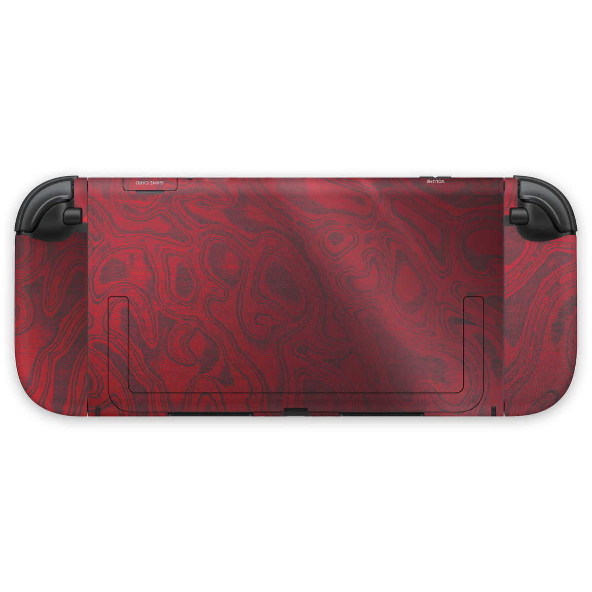 crimson damascus nintendo switch 2 console & joycon skin