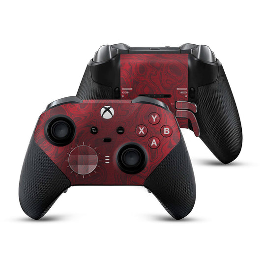 crimson damascus xbox elite series 2 controller skin