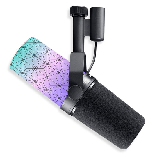 fairy asanoha shure sm7b microphone skin
