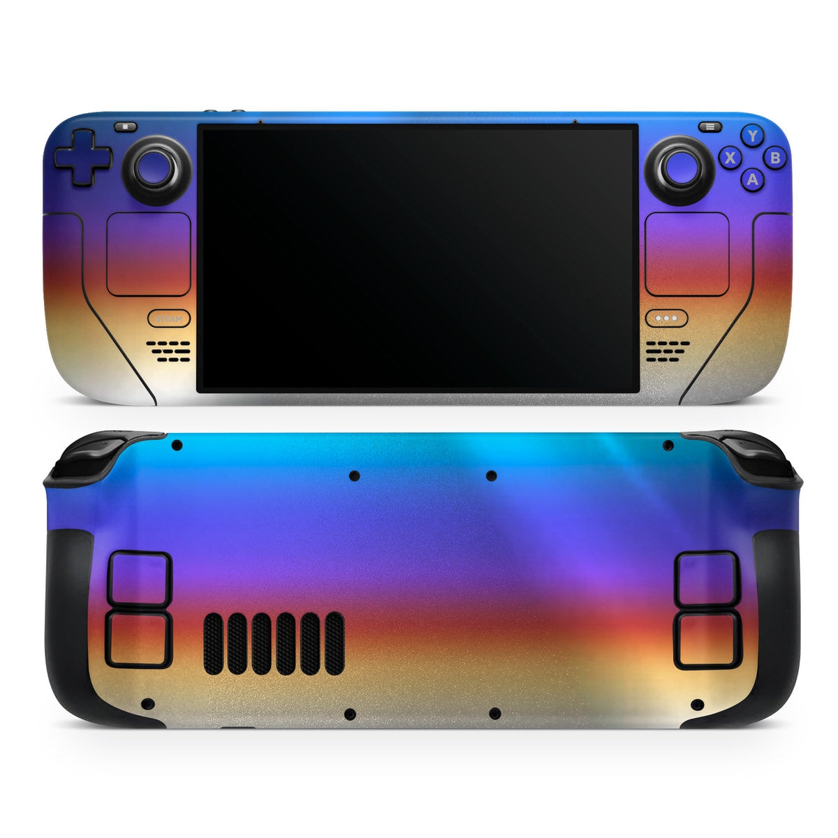 flame anodized steam deck oled skin