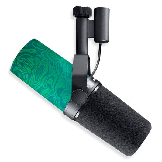 Gamma Damascus Shure SM7B Microphone Skin