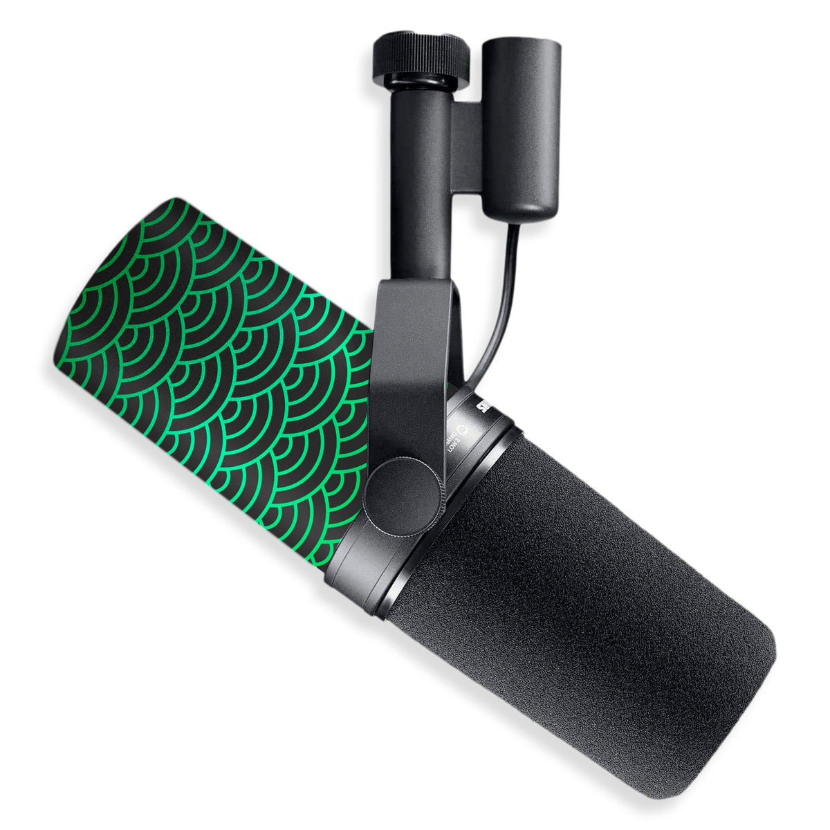Gamma Seigaiha Waves Shure SM7B Microphone Skin