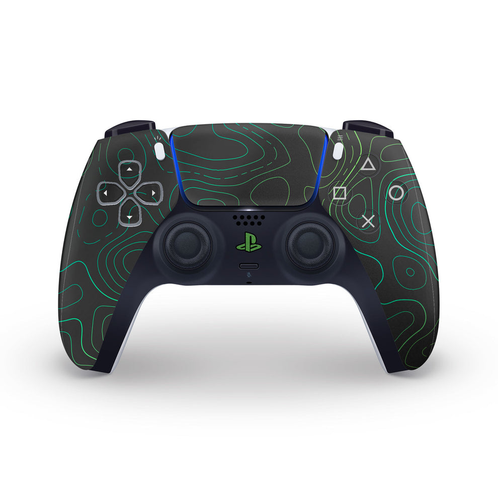 Gamma Topographic PS5 Controller Skin – GhostlyGuard
