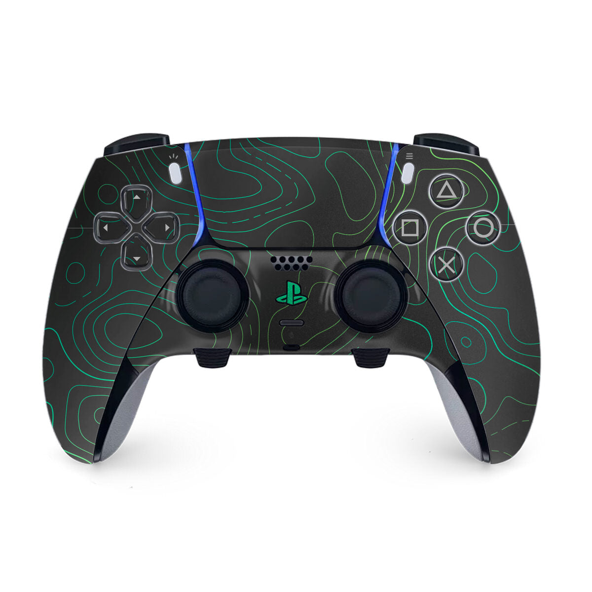 gamma topographic ps5 dualsense edge controller skin