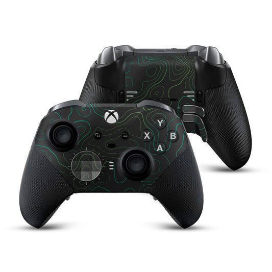 gamma topographic xbox elite series 2 controller skin