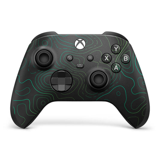 gamma topographic xbox series x controller skin