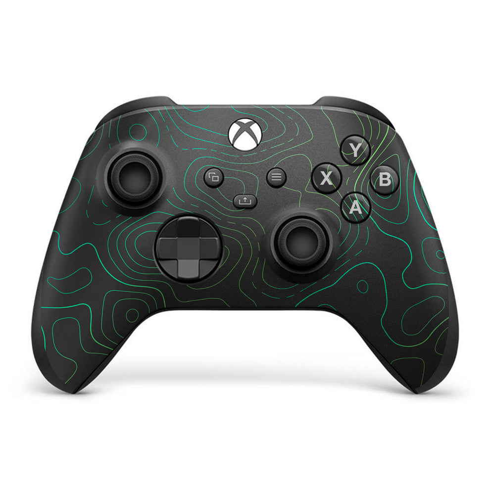 Gamma Topographic Xbox Series X Controller Skin – GhostlyGuard