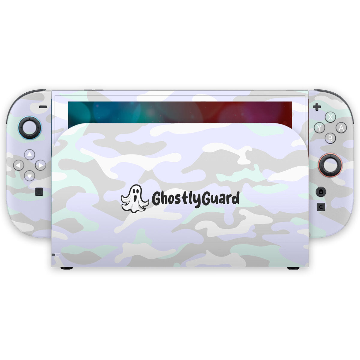 ghostlyguard camouflage nintendo switch 2 skin