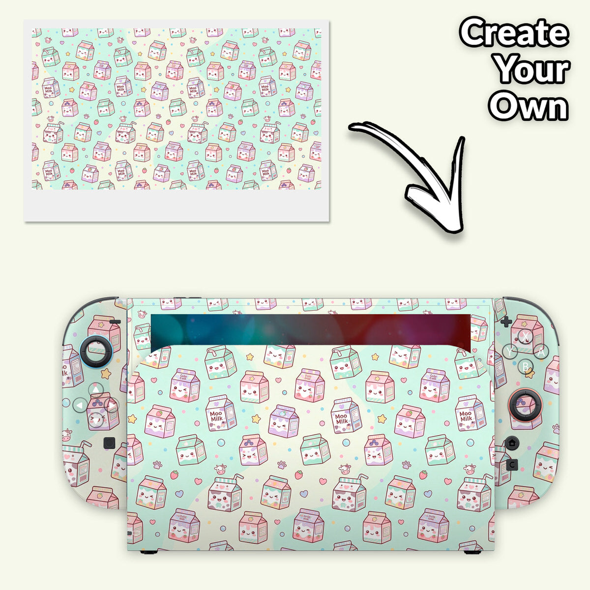 create your own custom nintendo switch 2 skin