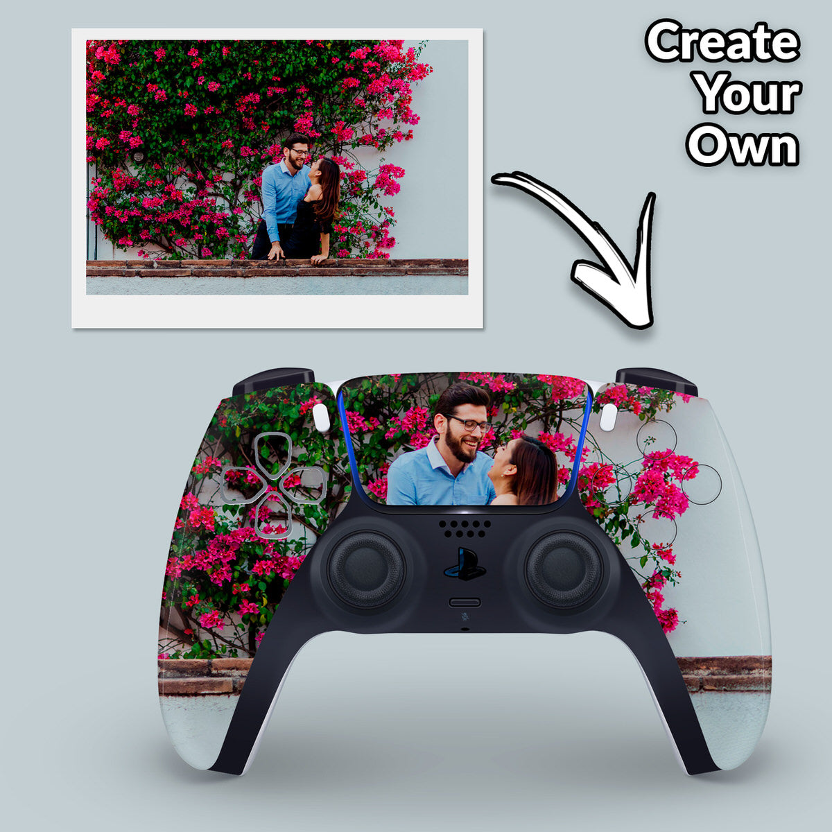 create your own personalized ps5 controller skin