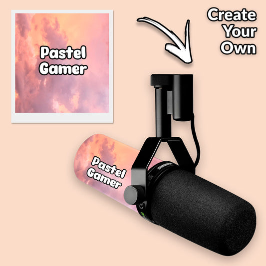 custom shure sm7db microphone skin cover