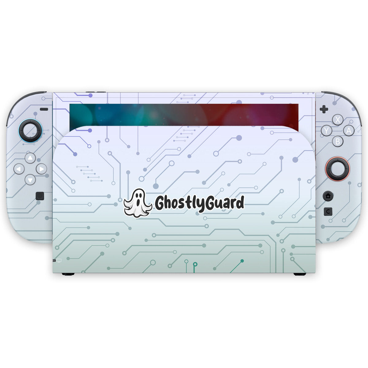 ghostlyguard cybernetic nintendo switch 2 skin