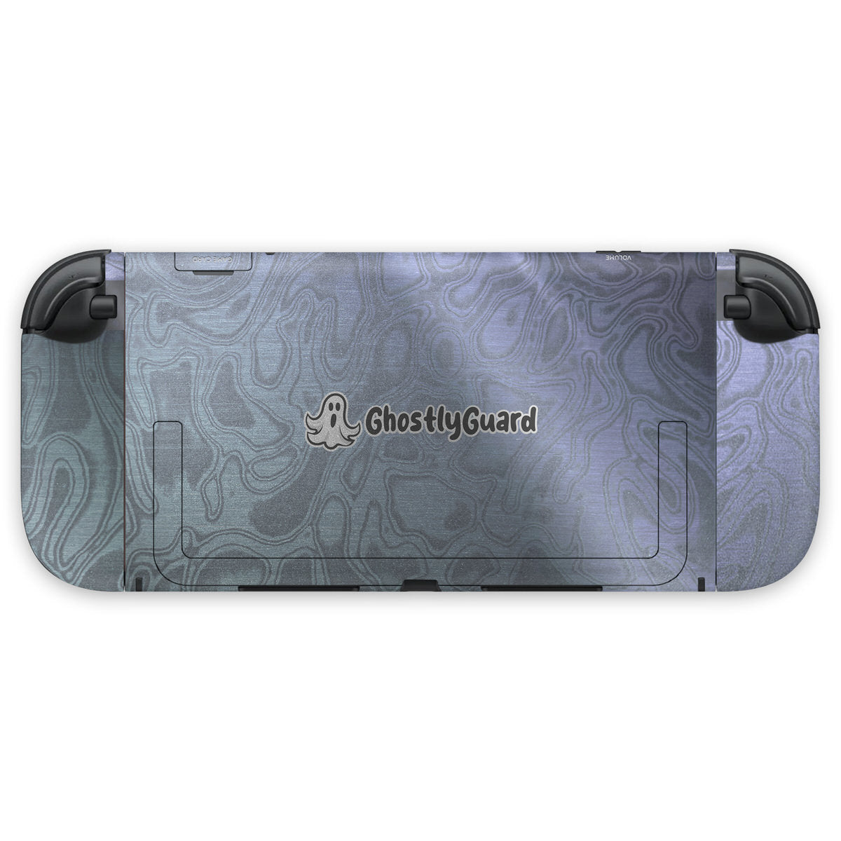 ghostlyguard damascus nintendo switch 2 console & joycon skin