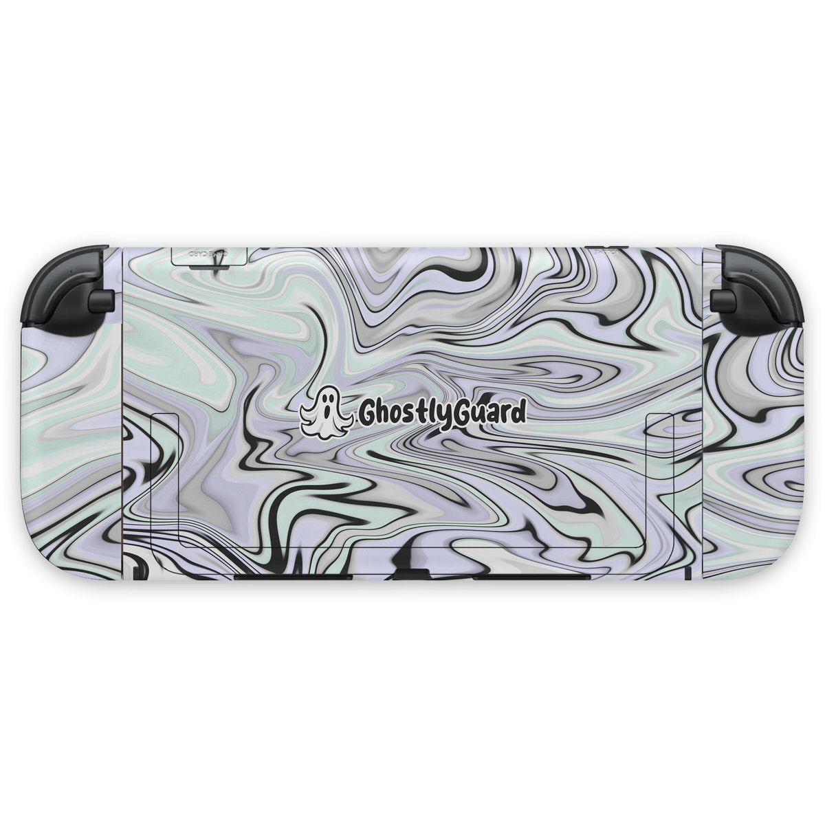 ghostlyguard fluid nintendo switch 2 console & joycon skin