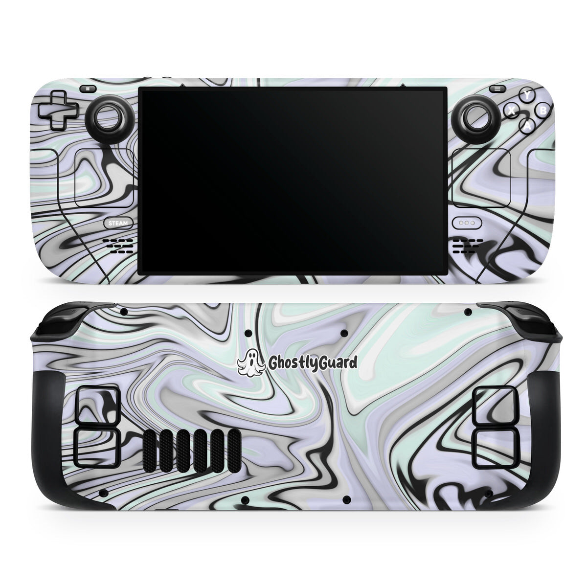 ghostlyguard fluid steam deck oled skin