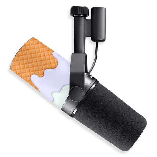 ghostlyguard ice cream shuresm7b microphone skin