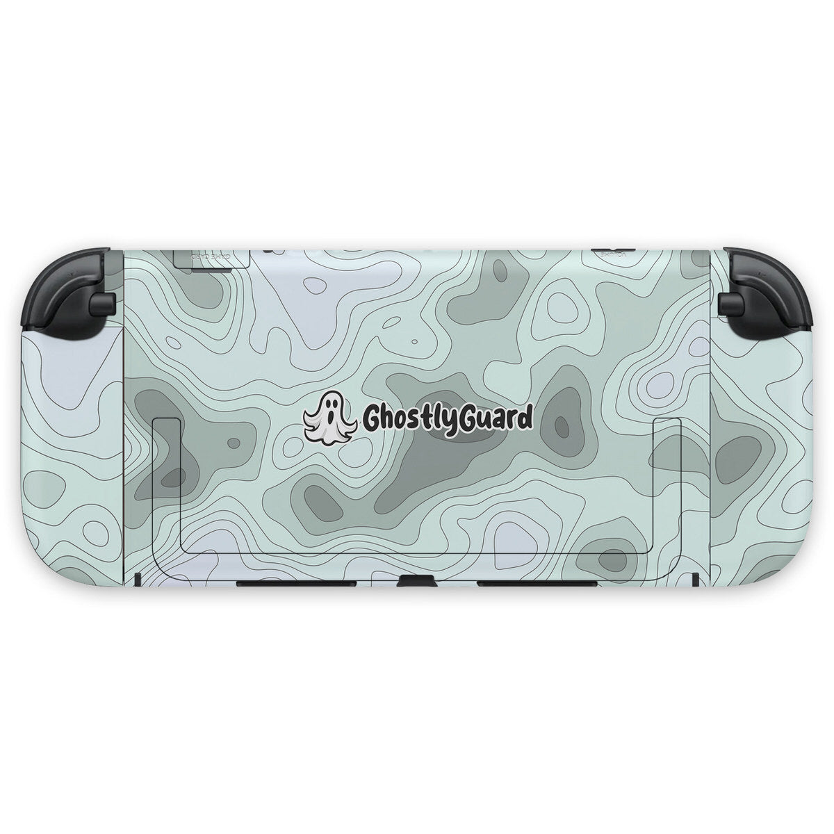 ghostlyguard topographic nintendo switch 2 console & joycon skin