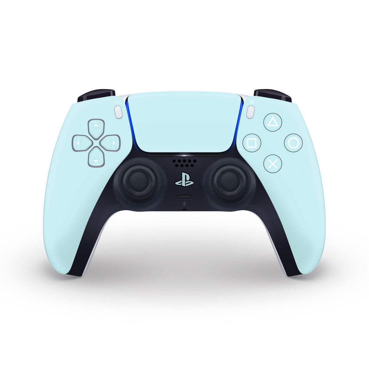 glacier blue ps5 controller skin